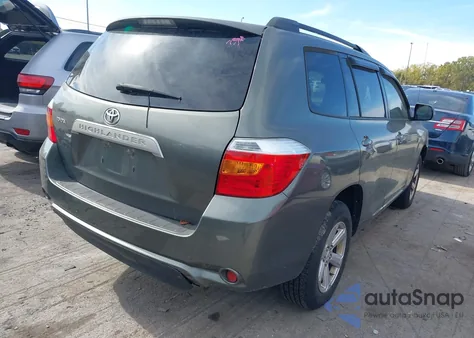 2009 Toyota Highlander z USA, uszkodzony, nr VIN JTEDA41A492003901
